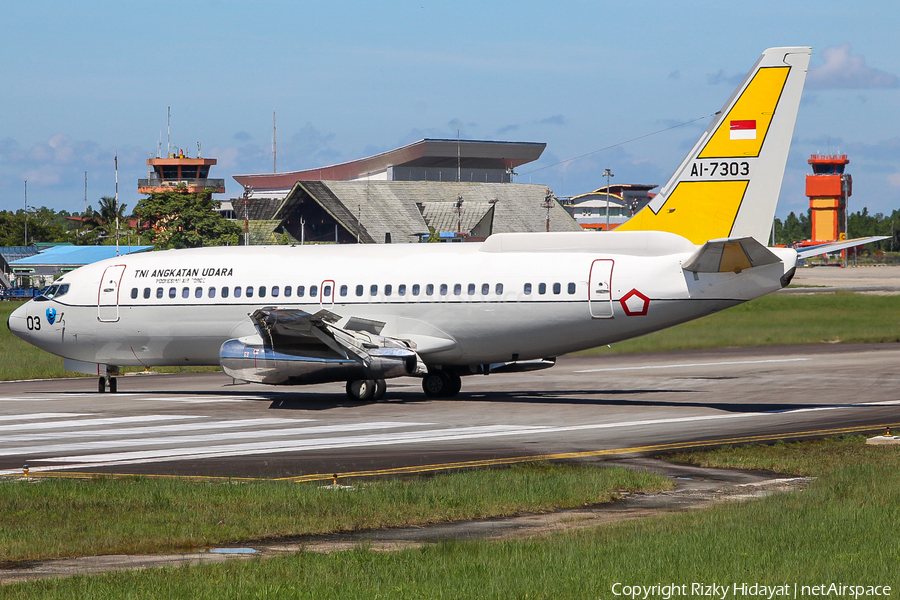 Indonesian Air Force (TNI-AU) Boeing 737-2X9(Adv) (AI-7303) | Photo 459696