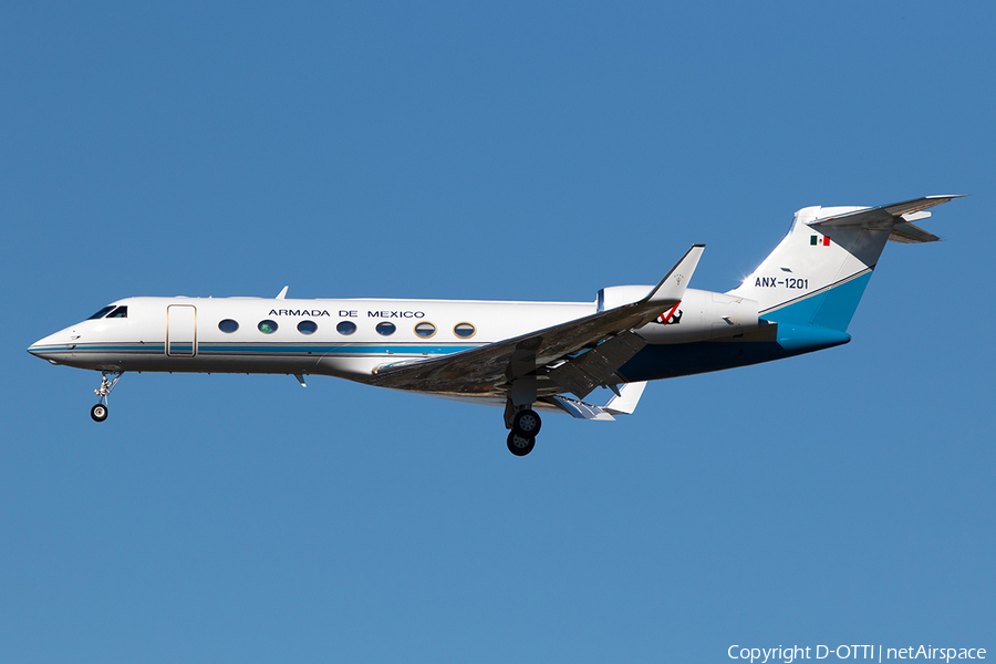 Mexican Navy (Armada de Mexico) Gulfstream G-V-SP (G550) (ANX-1201) | Photo 266933