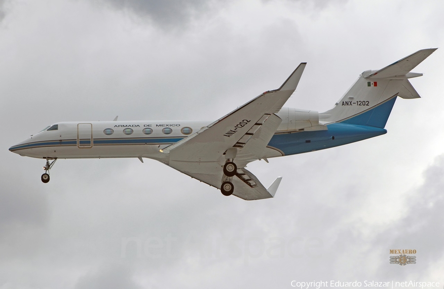 Mexican Navy (Armada de Mexico) Gulfstream G-IV-X (G450) (ANX-1202) | Photo 502228