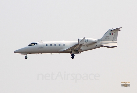 Mexican Navy (Armada de Mexico) Bombardier Learjet 60 (ANX-1204) at  Mexico City - Lic. Benito Juarez International, Mexico