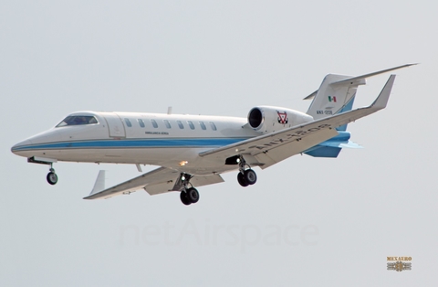 Mexican Navy (Armada de Mexico) Bombardier Learjet 45 (ANX-1208) at  Mexico City - Lic. Benito Juarez International, Mexico