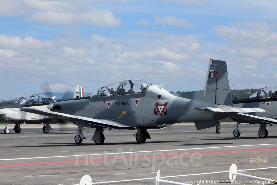 Mexican Navy (Armada de Mexico) Raytheon T-6C Texan II (ANX-1312) | Photo 170281