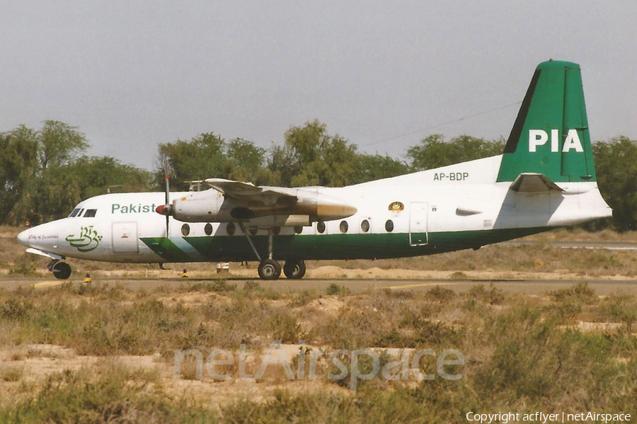 Pakistan International Airlines - PIA Fokker F27-200 Friendship (AP-BDP) | Photo 402085