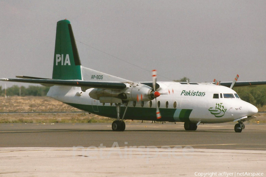 Pakistan International Airlines - PIA Fokker F27-200 Friendship (AP-BDS) | Photo 402969