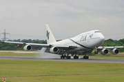 Pakistan International Airlines - PIA Boeing 747-367 (AP-BGG) at  Manchester - International (Ringway), United Kingdom