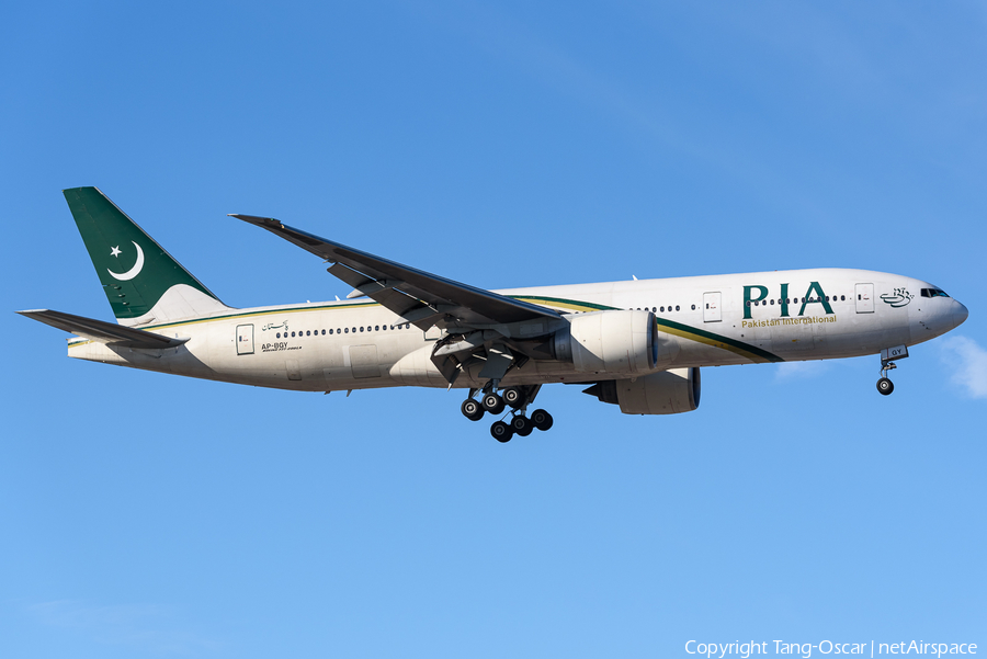 Pakistan International Airlines - PIA Boeing 777-240LR (AP-BGY) | Photo 467460