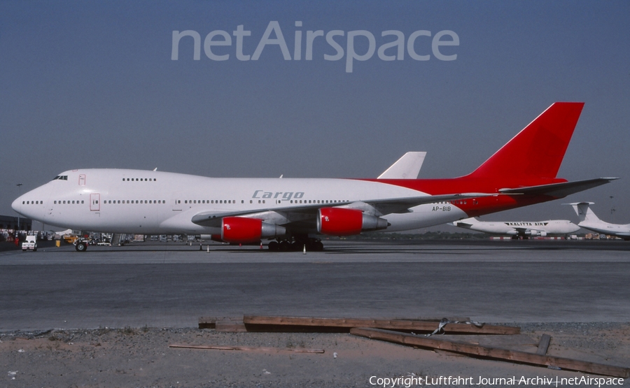 Rayyan Air Boeing 747-21AC(SCD) (AP-BIB) | Photo 410622