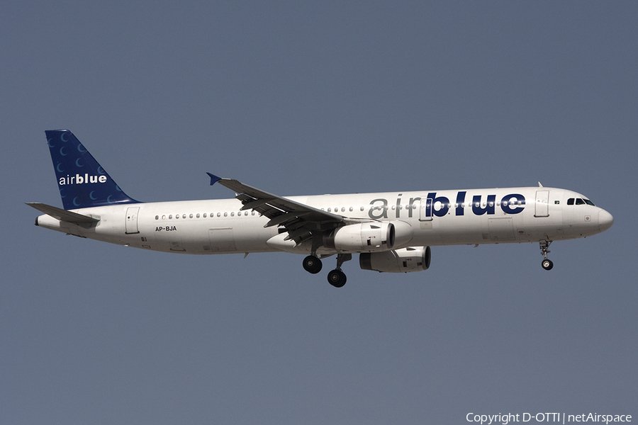 AirBlue Airbus A321-231 (AP-BJA) | Photo 286632
