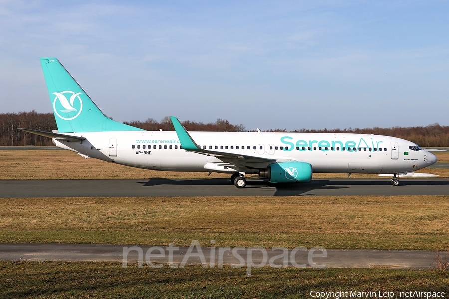 SereneAir Boeing 737-8GJ (AP-BND) | Photo 489814