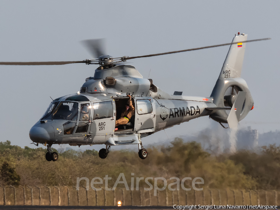 Colombian Navy (Armada de Colombia) Eurocopter AS365N3 Dauphin 2 (ARC251) | Photo 309257