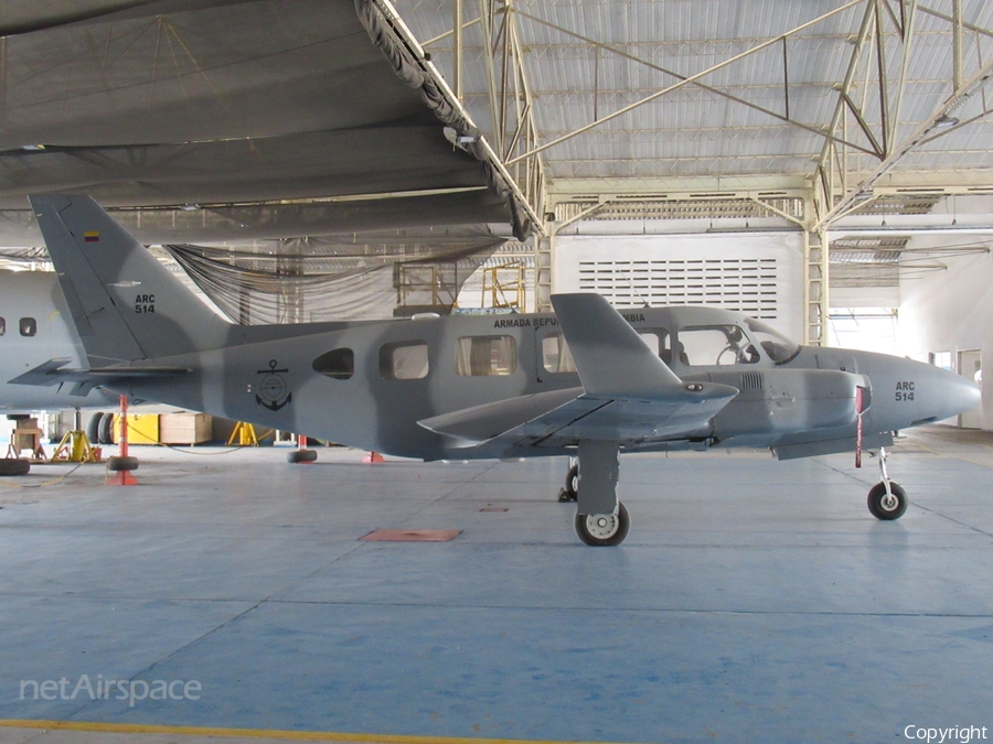 Colombian Navy (Armada de Colombia) Piper PA-31-350 Navajo Panther (ARC514) | Photo 299359