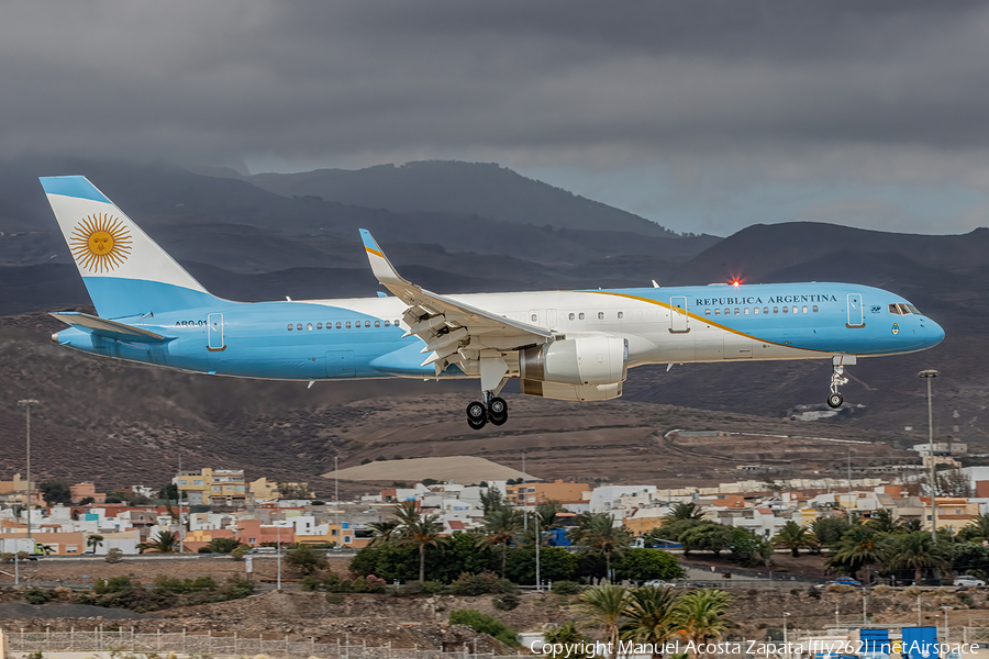 Argentinian Government Boeing 757-256 (ARG-01) | Photo 606545