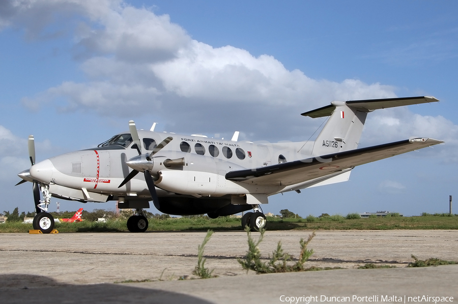 Armed Forces of Malta Beech King Air B200 (AS1126) | Photo 403948