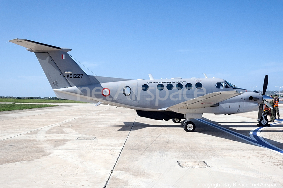 Armed Forces of Malta Beech King Air B200 (AS1227) | Photo 393680