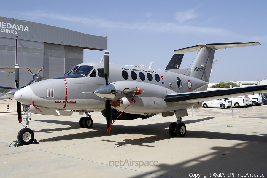 Armed Forces of Malta Beech King Air B200 (AS1227) | Photo 592524