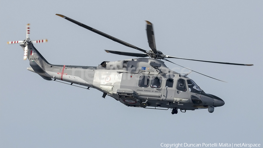 Armed Forces of Malta AgustaWestland AW139M (AS1429) | Photo 476152