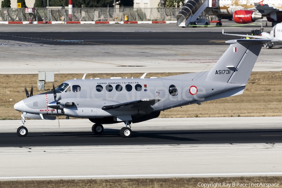 Armed Forces of Malta Beech King Air B200GT (AS1731) | Photo 170027