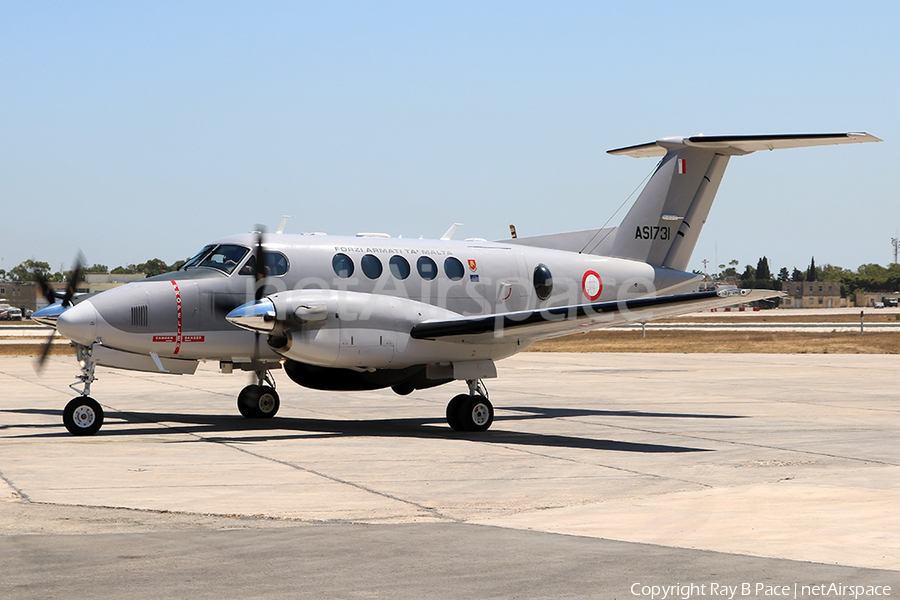 Armed Forces of Malta Beech King Air B200GT (AS1731) | Photo 179343