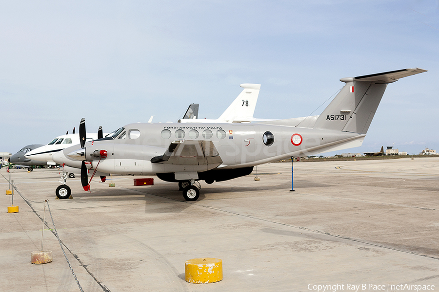 Armed Forces of Malta Beech King Air B200GT (AS1731) | Photo 347822