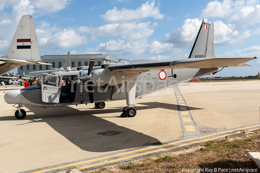 Armed Forces of Malta Britten-Norman BN-2B-26 Islander (AS9819) | Photo 300941