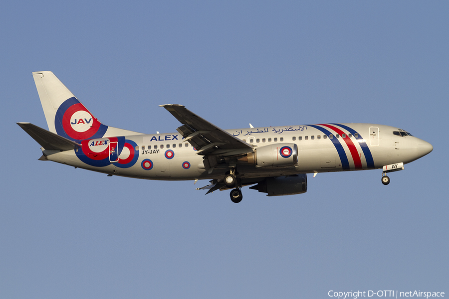 Jordan Aviation Boeing 737-3S3 (JY-JAY) | Photo 391622