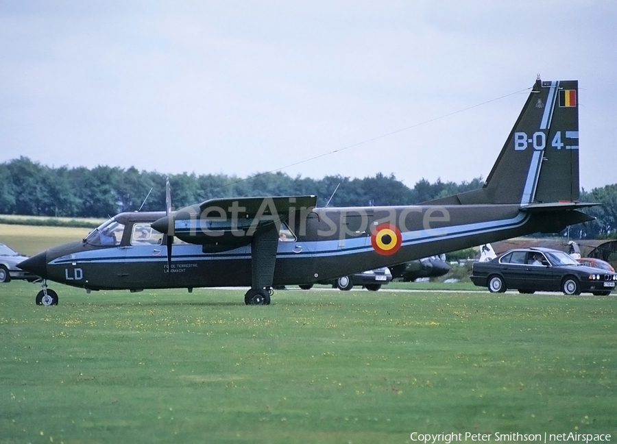 Belgian Army Britten-Norman BN-2B-21 Islander (B-04) | Photo 217032
