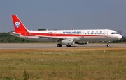 Sichuan Airlines Airbus A321-231 (B-1057) at  Hamburg - Finkenwerder, Germany