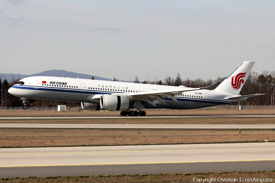 Air China Airbus A350-941 (B-1081) | Photo 305564