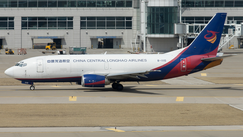 China Central Longhao Airlines Boeing 737-34S(BDSF) (B-1110) at  Seoul - Incheon International, South Korea