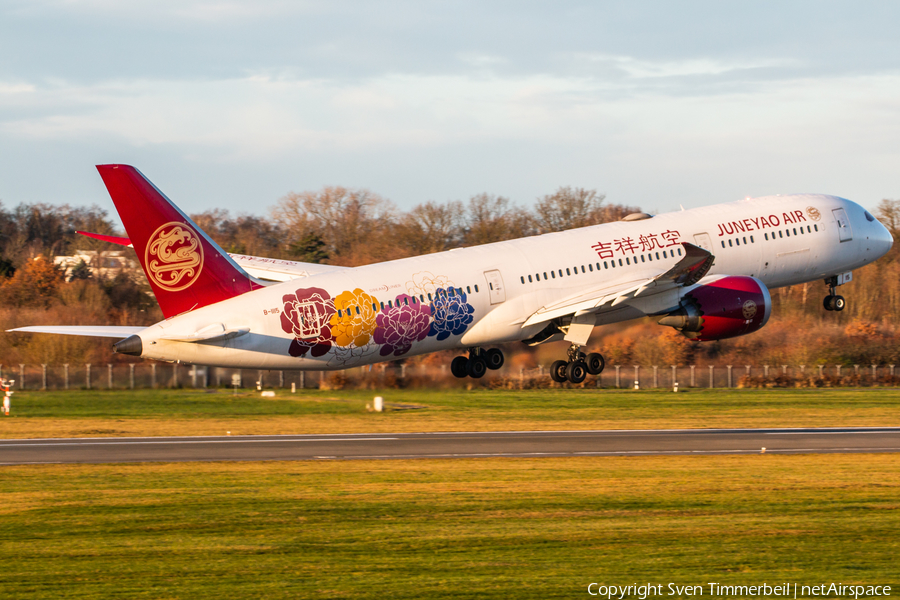 Juneyao Airlines Boeing 787-9 Dreamliner (B-1115) | Photo 482436