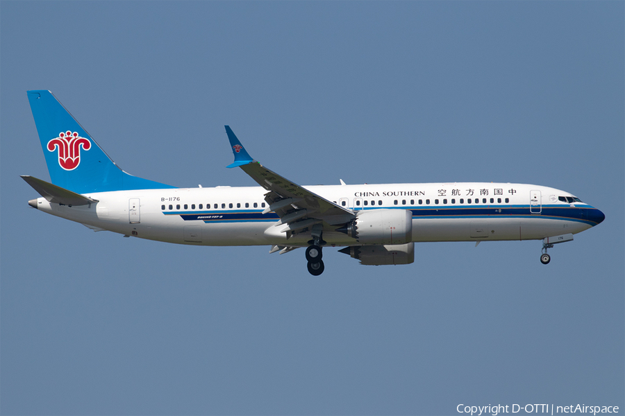 China Southern Airlines Boeing 737-8 MAX (B-1176) | Photo 284937