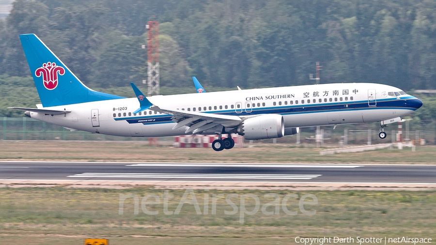 China Southern Airlines Boeing 737-8 MAX (B-1203) | Photo 250817