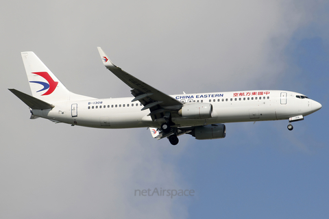 China Eastern Airlines Boeing 737-89P (B-1308) at  Singapore - Changi, Singapore