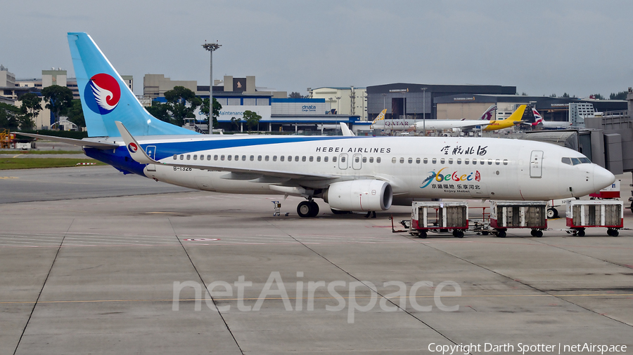 Hebei Airlines Boeing 737-8LW (B-1328) | Photo 310152