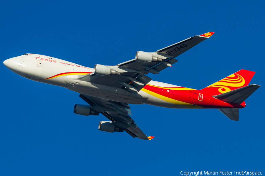 Suparna Airlines Boeing 747-4HA(ERF) (B-1340) | Photo 365675