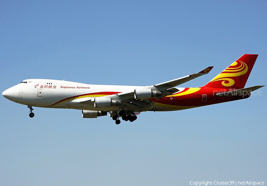Suparna Airlines Boeing 747-4HA(ERF) (B-1340) | Photo 409074