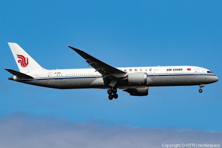 Air China Boeing 787-9 Dreamliner (B-1466) | Photo 402831