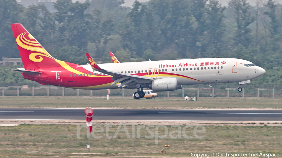 Hainan Airlines Boeing 737-84P (B-1497) | Photo 248970