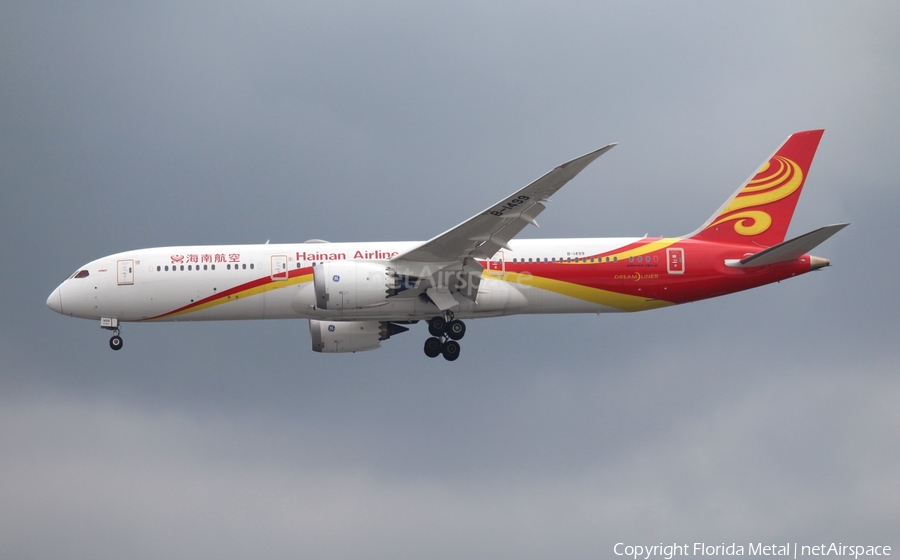 Hainan Airlines Boeing 787-9 Dreamliner (B-1499) | Photo 305932
