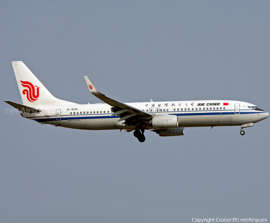 Air China Boeing 737-89L (B-1528) | Photo 345995