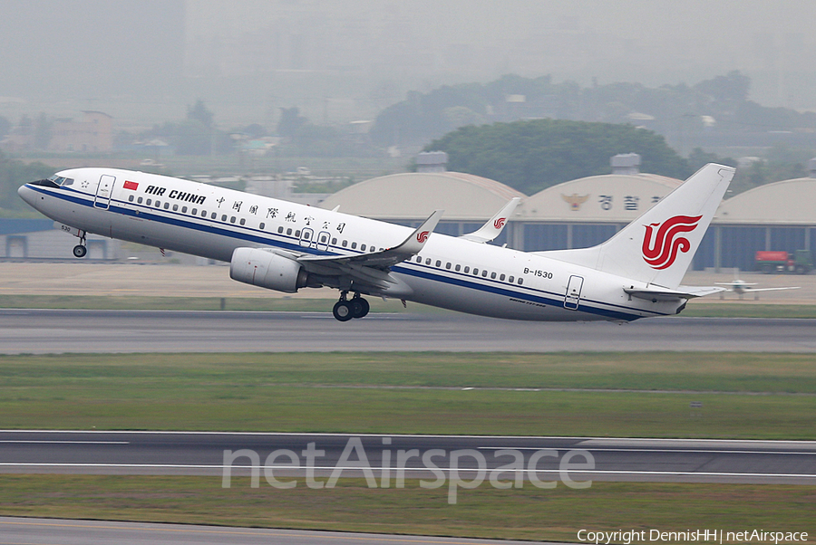 Air China Boeing 737-89L (B-1530) | Photo 529122
