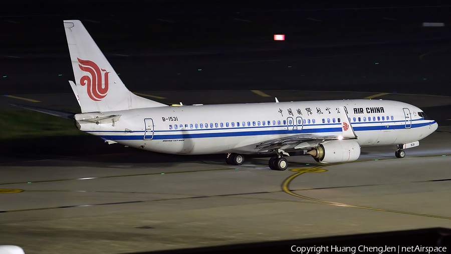 Air China Boeing 737-89L (B-1531) | Photo 676616