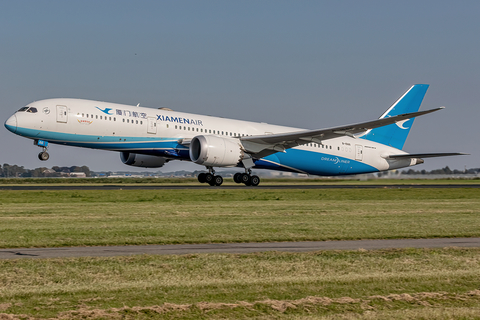 Xiamen Airlines Boeing 787-9 Dreamliner (B-1566) at  Amsterdam - Schiphol, Netherlands