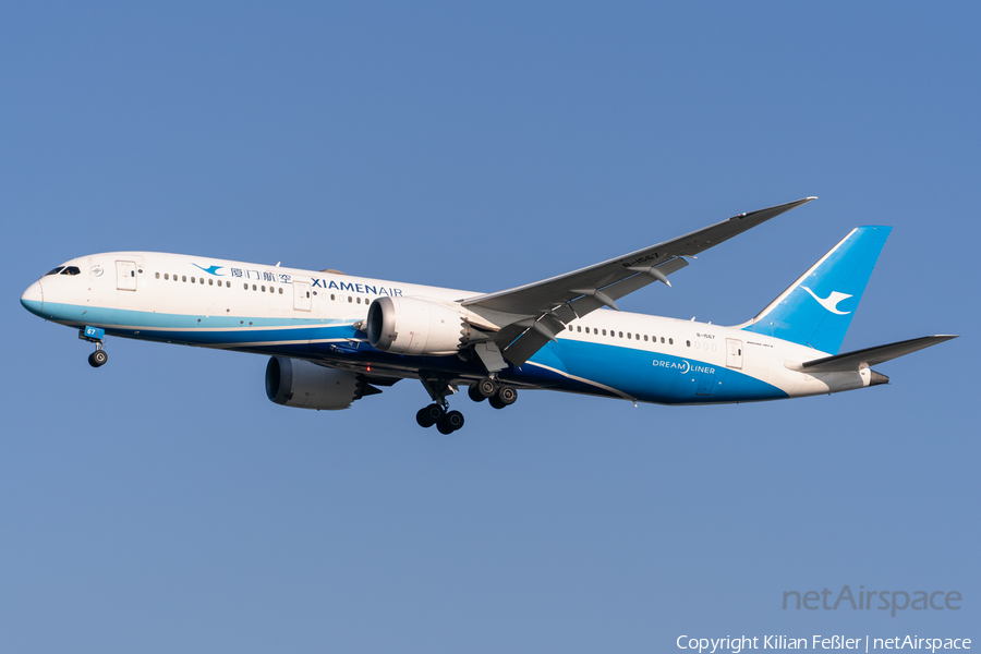 Xiamen Airlines Boeing 787-9 Dreamliner (B-1567) | Photo 678692