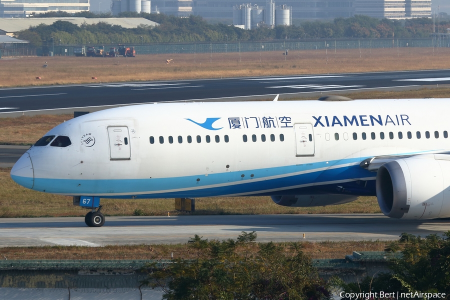Xiamen Airlines Boeing 787-9 Dreamliner (B-1567) | Photo 492627