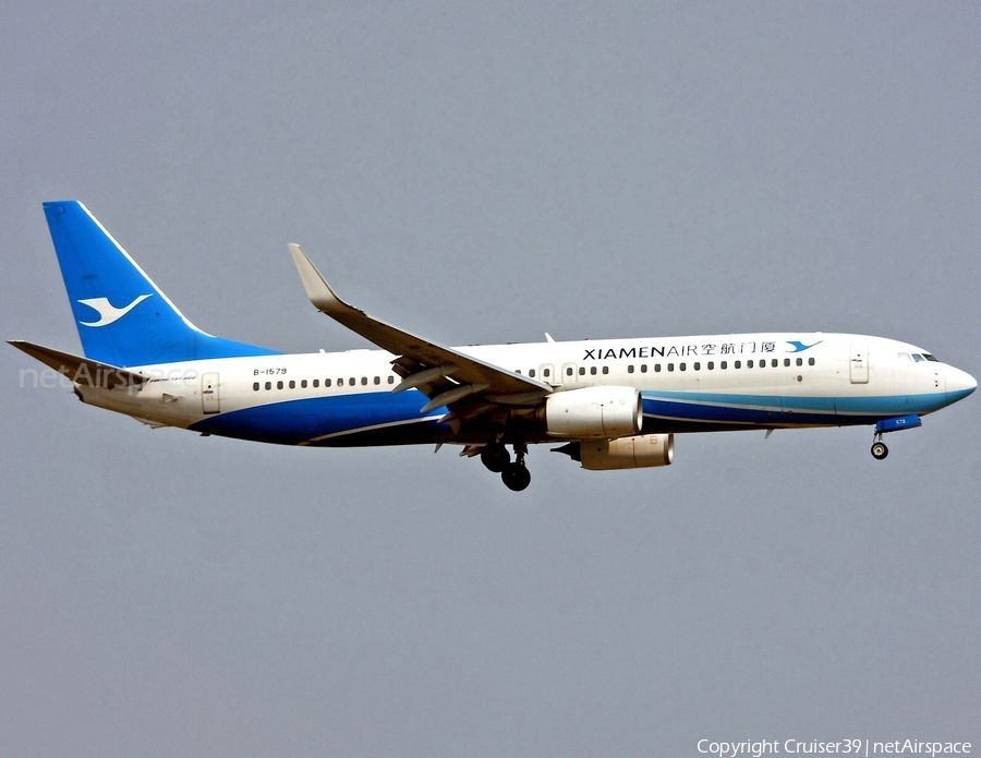 Xiamen Airlines Boeing 737-85C (B-1579) | Photo 345964
