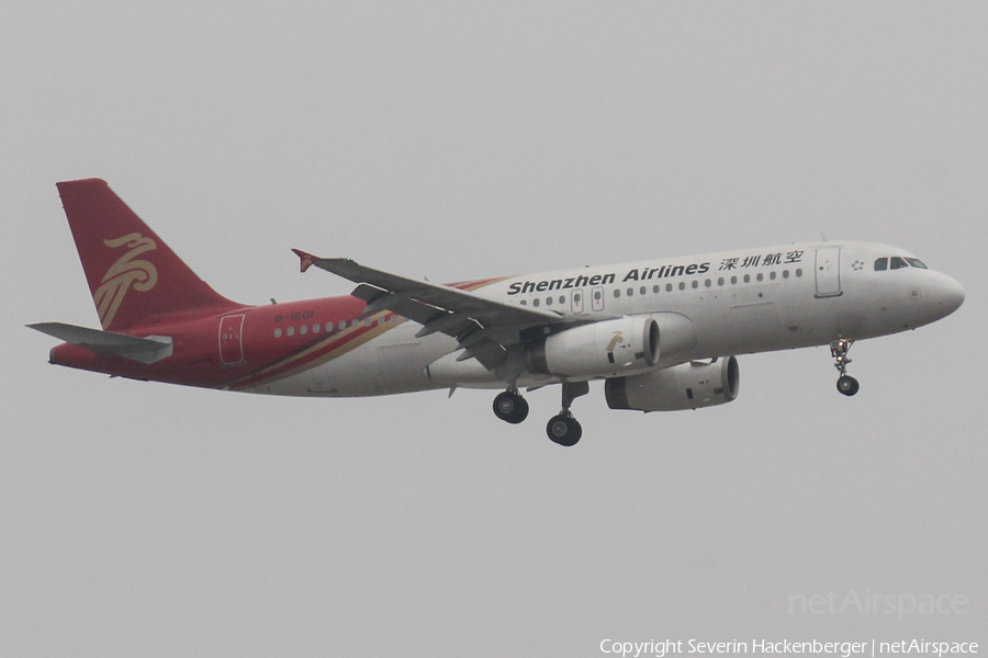 Shenzhen Airlines Airbus A320-232 (B-1601) | Photo 194228