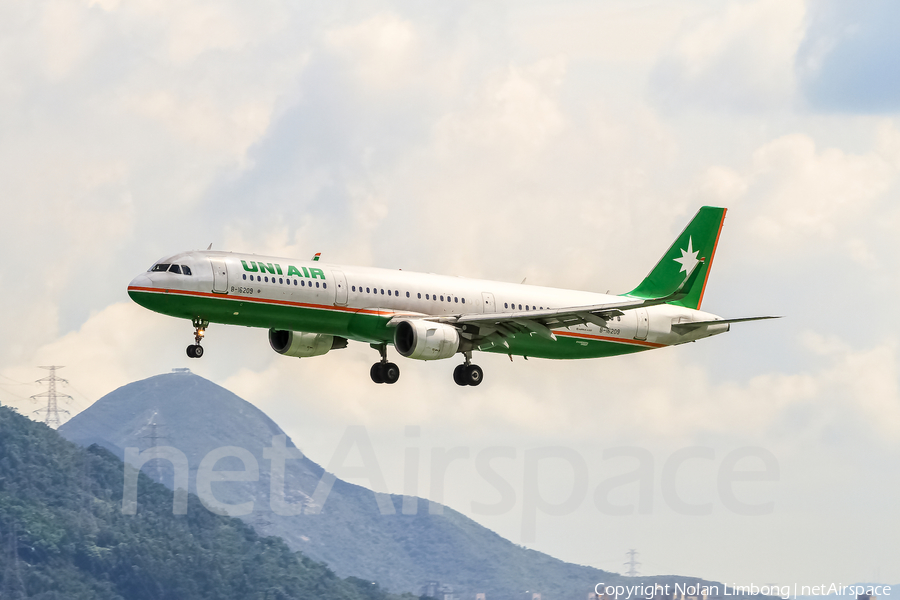 Uni Air Airbus A321-211 (B-16209) | Photo 427088