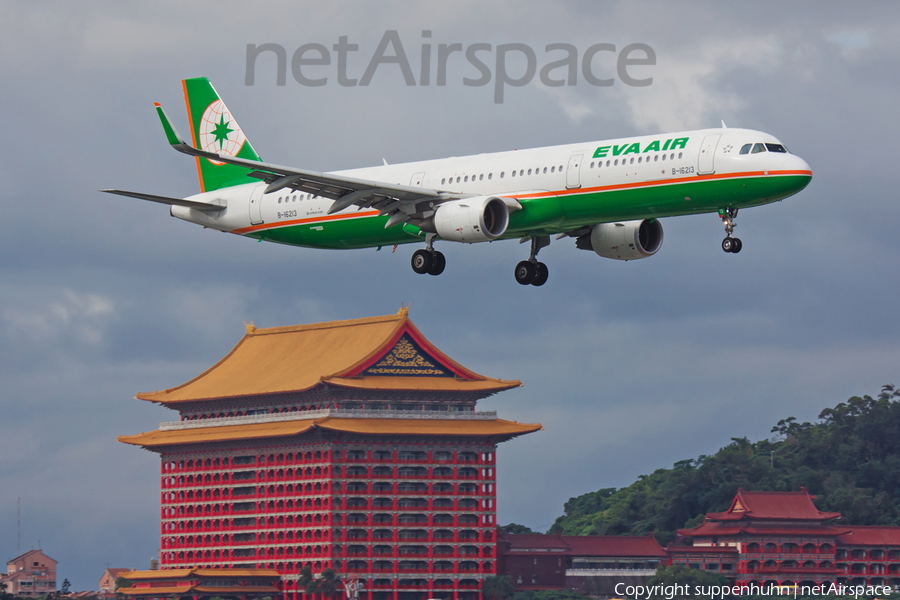 EVA Air Airbus A321-211 (B-16213) | Photo 137646