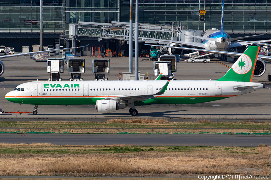 EVA Air Airbus A321-211 (B-16215) | Photo 382040